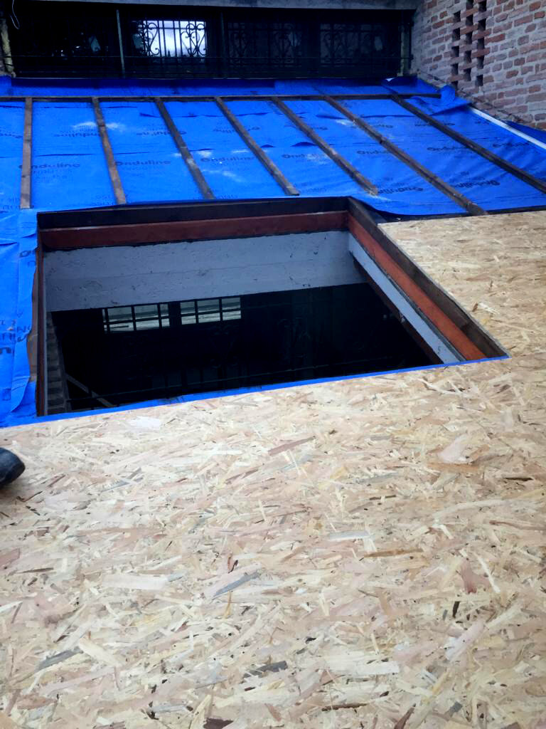 solar array, electrical device, device, structure, old, wall