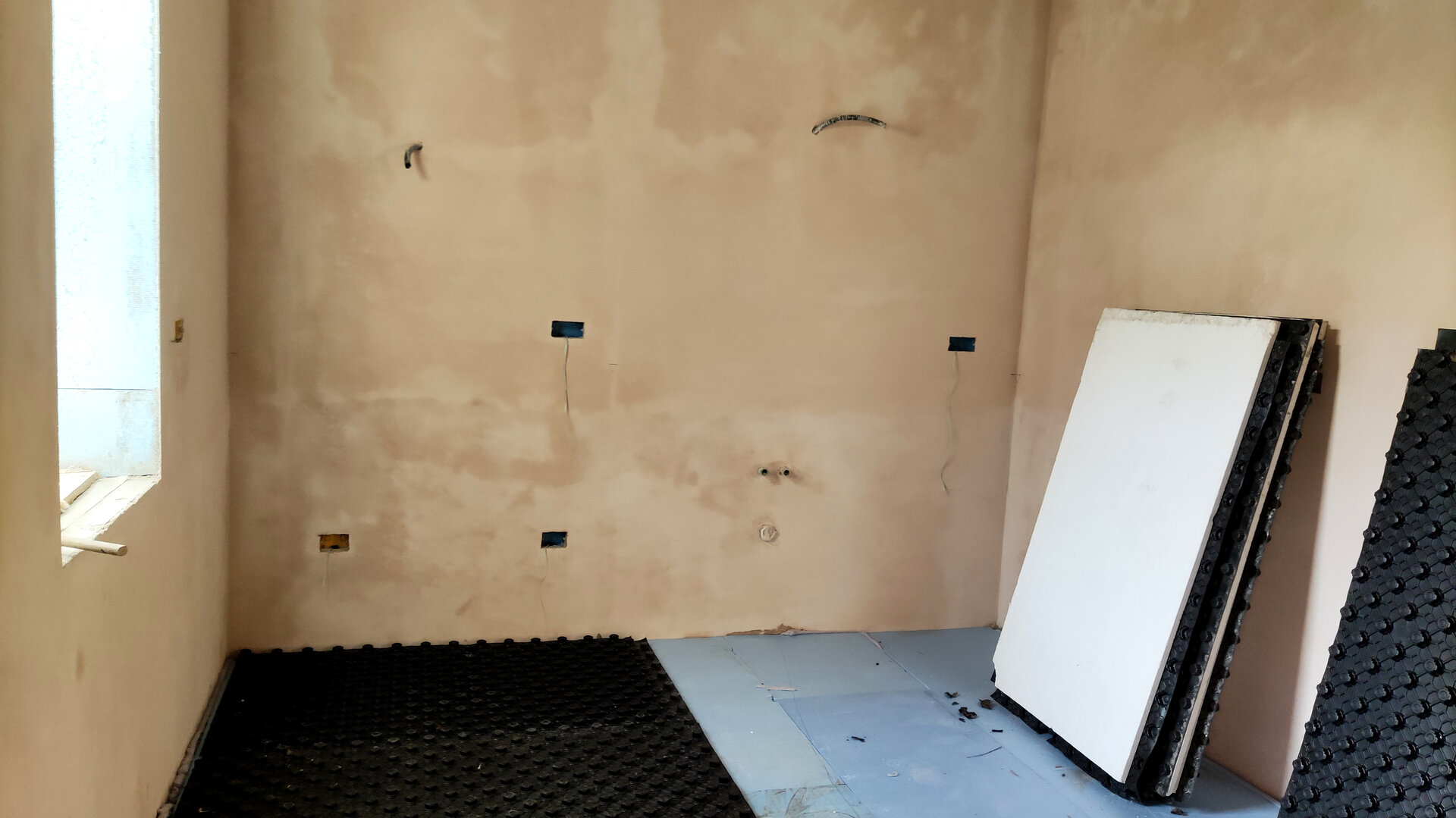 stucco, room, interior